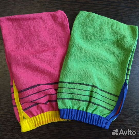 Варежка мочалка