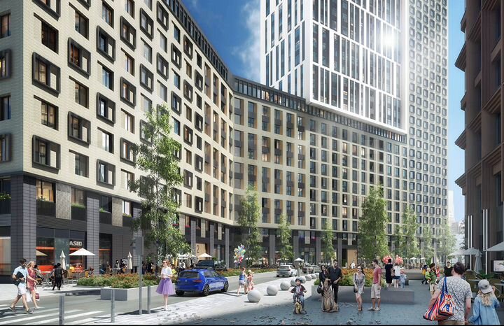 1-к. квартира, 27,1 м², 12/32 эт.