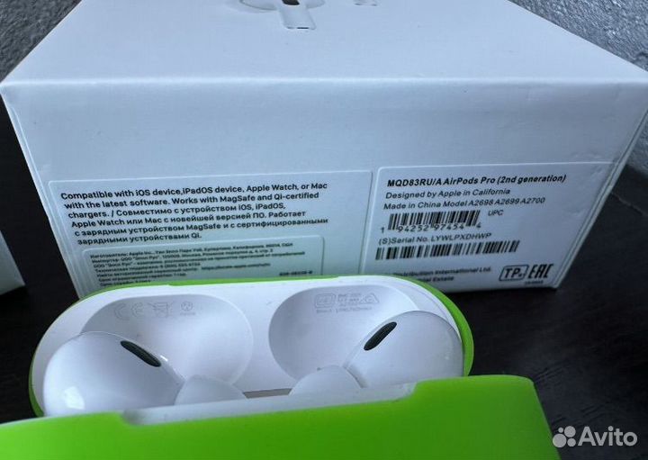 Беспроводные наушники apple airpods pro 2 premium