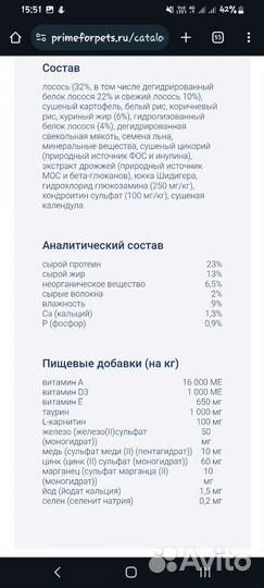 Сухой корм для собак 2 кг