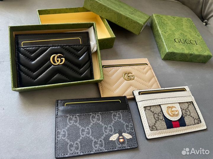 Кардхолдер gucci prada chanel