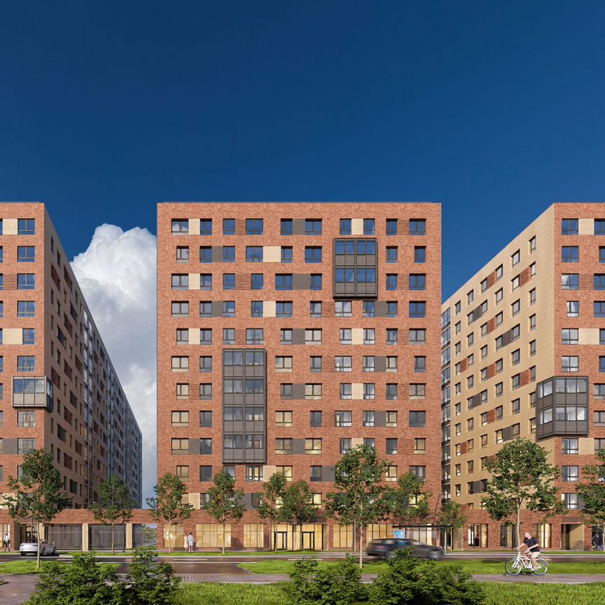 3-к. квартира, 72,1 м², 7/12 эт.