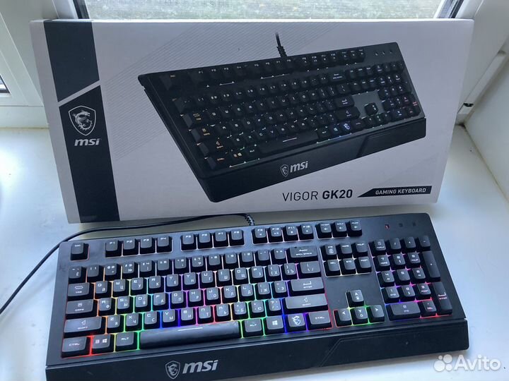 Игровая клавиатура MSI GK20