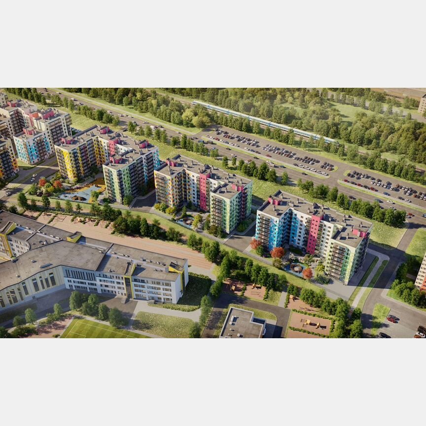 1-к. квартира, 43,4 м², 4/9 эт.