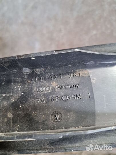 Накладка пола Audi A6 C6