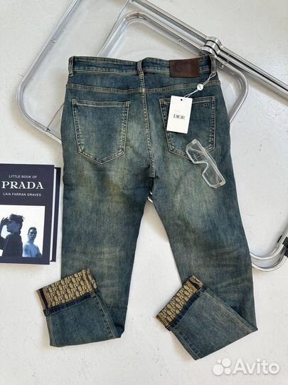 Джинсы скинни dior