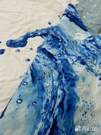 Белье постельное сатин евро,подойдет и на 2хспалку