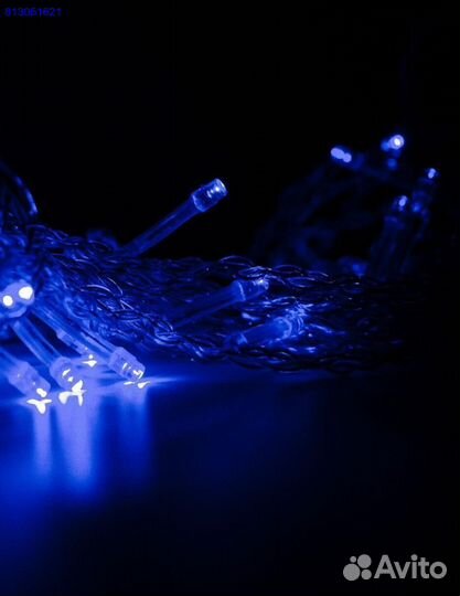 Гирлянда штора (все цвета) новая+ авитодоставка