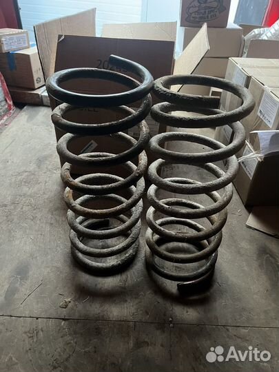 Пружины передние fiat ducato(усиленные)