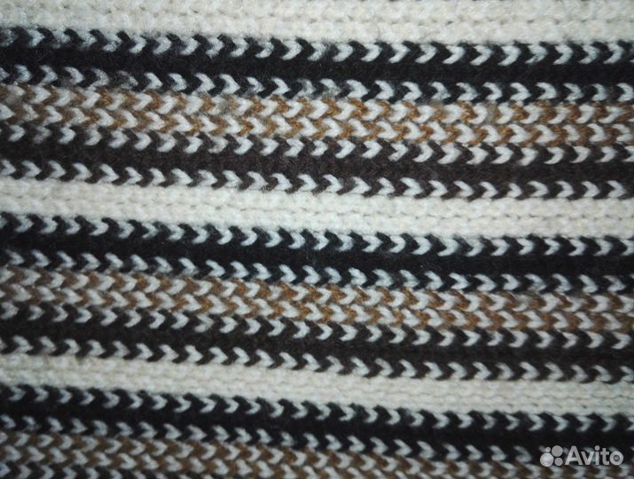 Шарф мужской с бахромой, мало б/у, торг