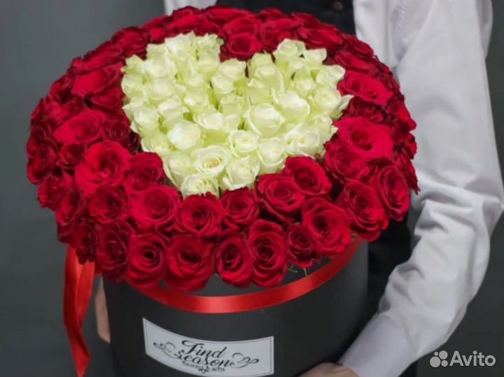 51 роза сердце