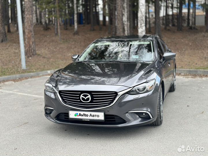 Mazda 6 2.5 AT, 2016, 110 000 км