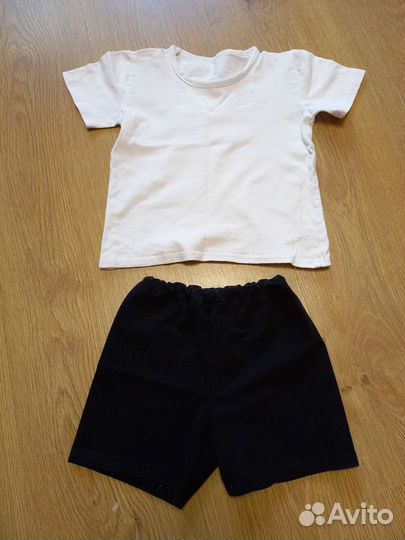 Костюм шорты и футболка