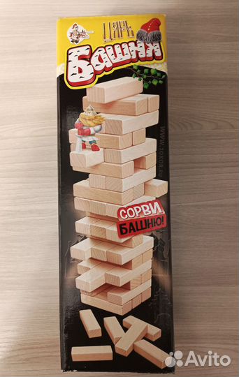 Царь-Башня, (Дженга) настольная игра