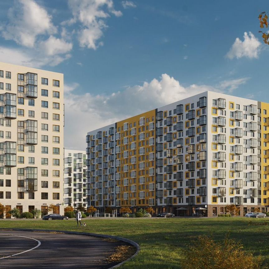 1-к. квартира, 44,8 м², 12/13 эт.