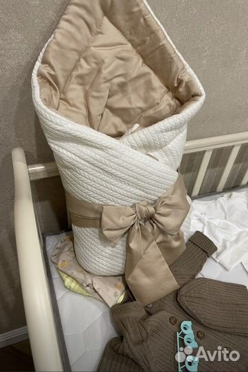 Конверт одеяло для новорожденного