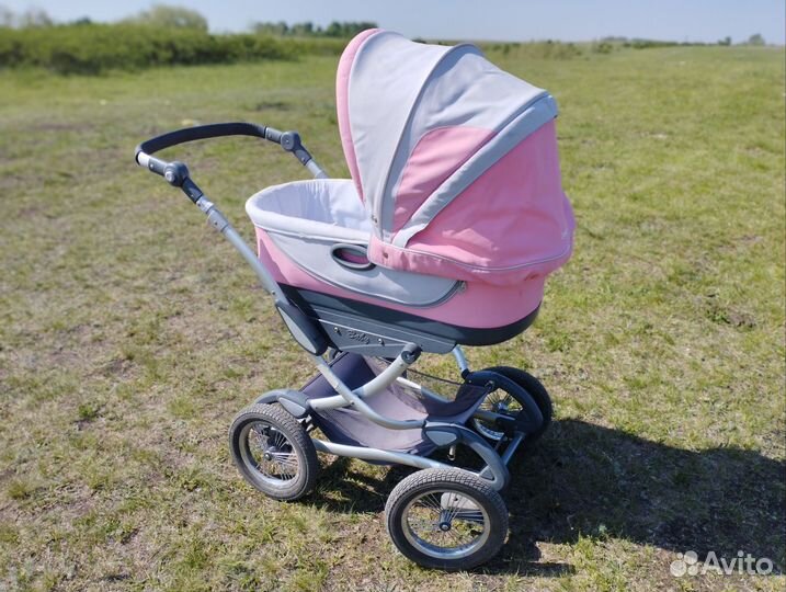 Коляска Geoby на алюминиевой раме