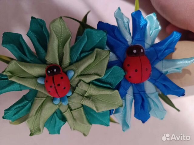 Резинки для волос ручной работы