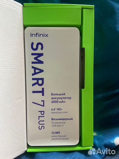 Infinix Smart 7 Plus, 3/64 ГБ