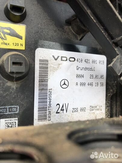 Grundmodul А0004461958 Мерседес Актрос