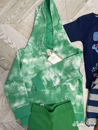 Вещи новые 92-98 (футболки, шорты, худи, штаны)
