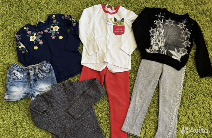 Пакет 22 вещи фирменных на рост 110 см