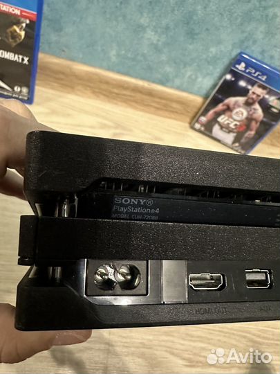 Sony playstation 4 PS4 pro 1tb с играми