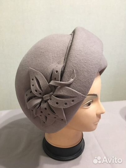 Шляпа/шапка фетровая женская