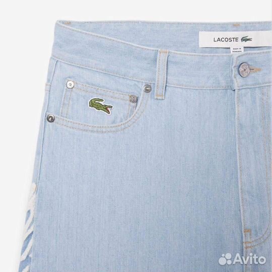 Джинсы Lacoste широкие