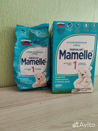 Детская смесь mamelle 1 (400г)(600г)