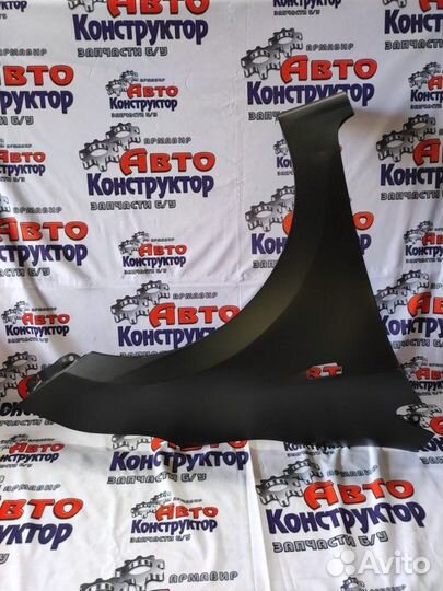 Крыло с отверстием переднее правое Киа Рио 5