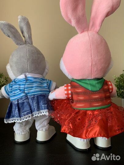 Бронь для Юлии.Зайцы мягкие игрушки