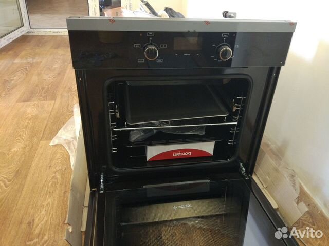Встраиваемый духовой шкаф газоэлектрический