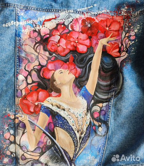 Роспись одежды на заказ