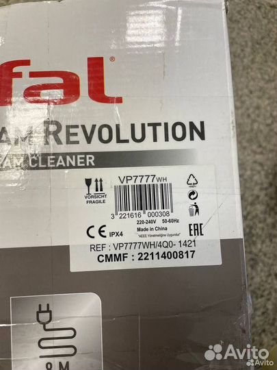 Паровой пылесос Tefal VP7777WH