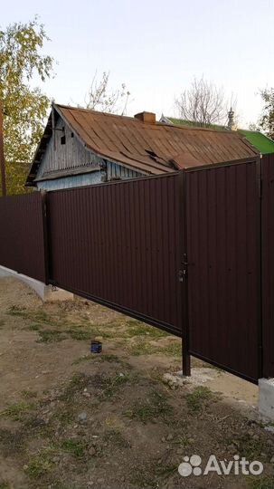 Забор, навесы, ворота,калитки