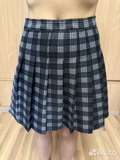 Юбка 42 плиссе короткая