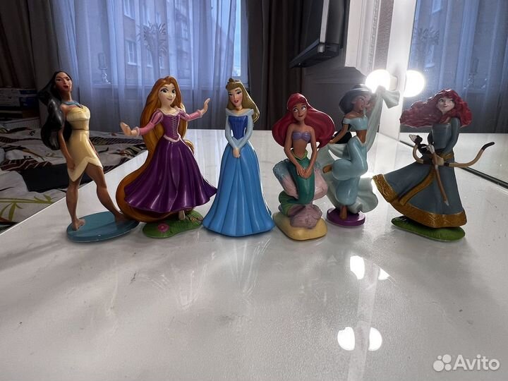 Фигурки куклы принцессы Disney mini