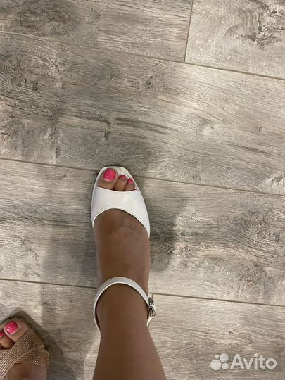 Босоножки женские 38 размер натуральная кожа