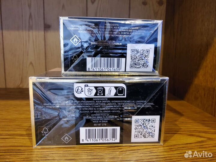 Парфюм carolina herrera и paco rabanne