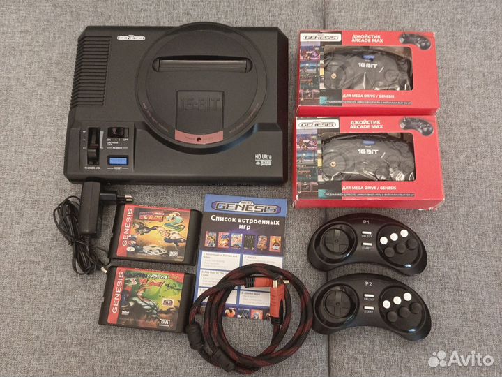 Sega 16 bit 150 игр