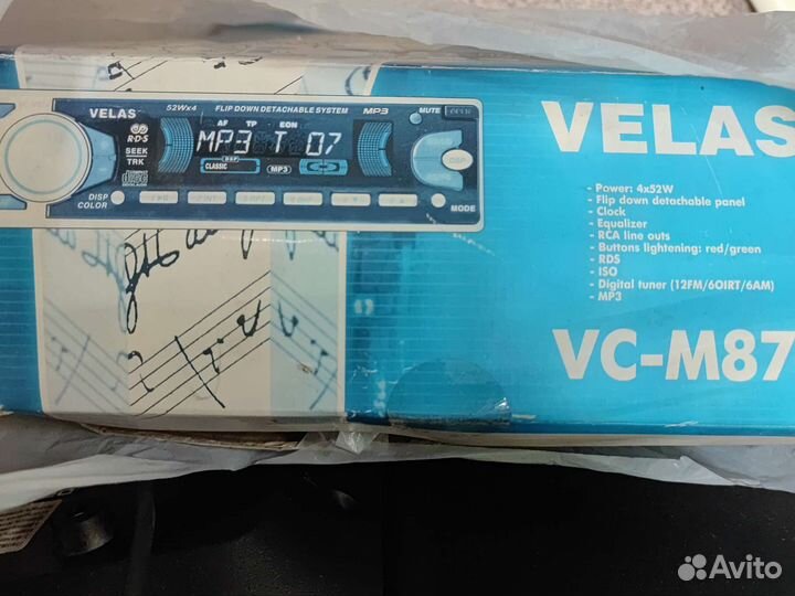 Автомагнитола Velas VC-M874