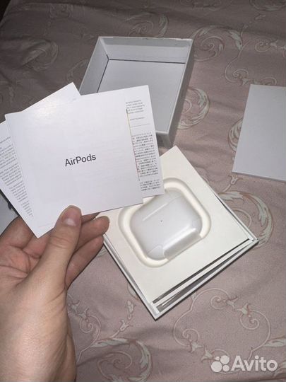 Беспроводные наушники apple airpods 3