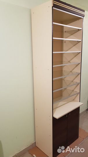 Шкаф Стелаж - витрина для работы и дома