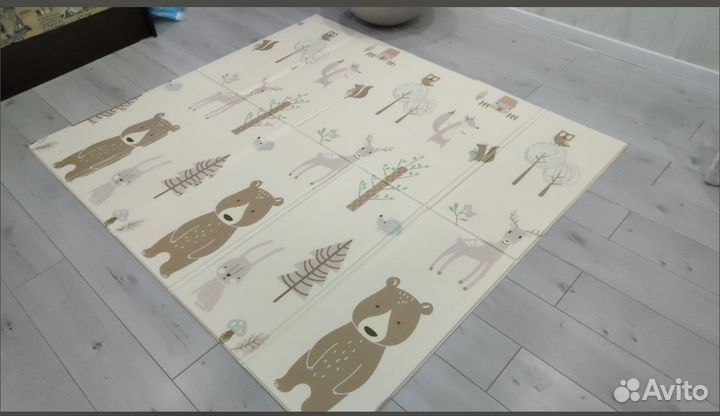 Коврик детский игровой развивающий 180x200
