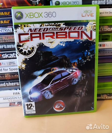 Need for Speed Carbon на Xbox 360 Лицензия