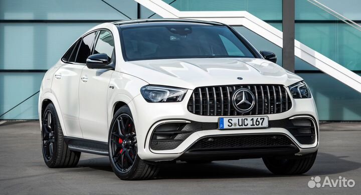 Передний бампер Mercedes GLE Coupe C167 стиль GLE