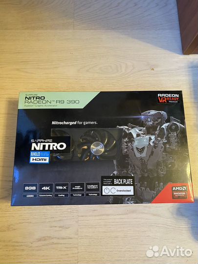 Видеокарта r9 390 8gb