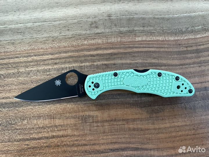 Нож Spyderco Delica 4 M4 DLC оригинал