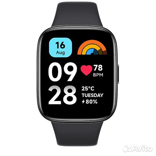 Xiaomi Redmi Watch 3 Active (черный)